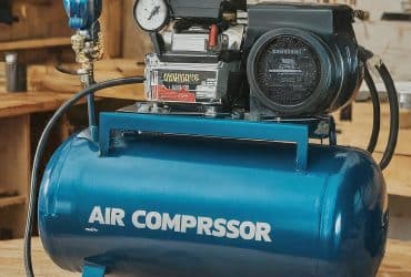 how to start an air compressor