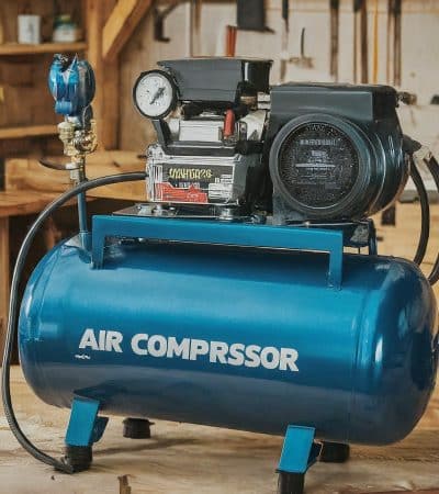 how to start an air compressor