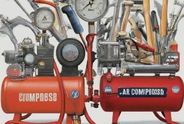 how to connect 2 air compressors together